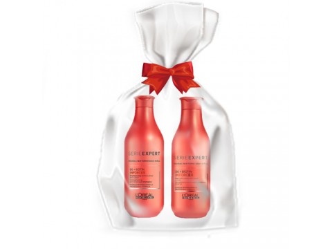 L’Oreal Inforcer B6+Biotin Rinkinys pažeistiems plaukams  300ml x 200ml